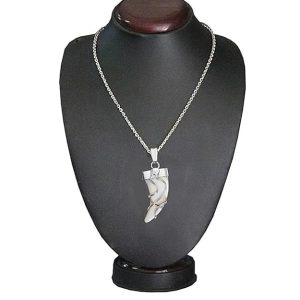 silver necklace men