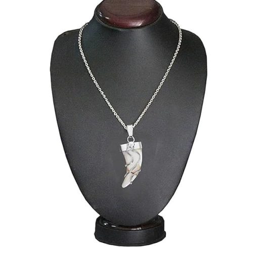 silver necklace men