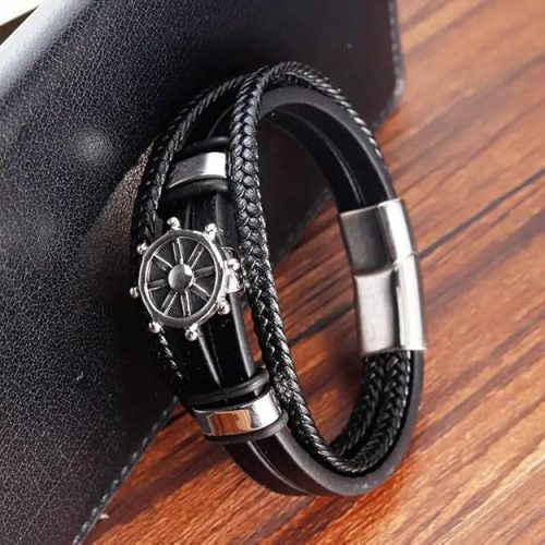 leather bracelets mens