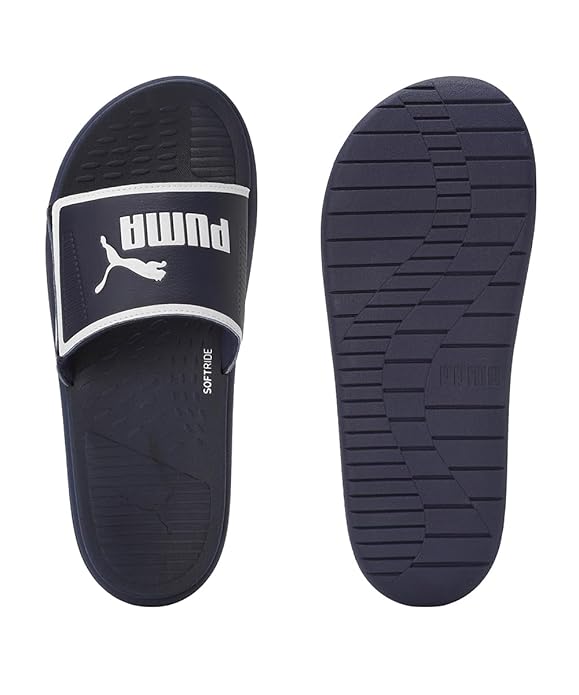 black puma slides