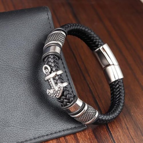 leather bracelet men
