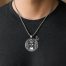 titanium steel pendant men