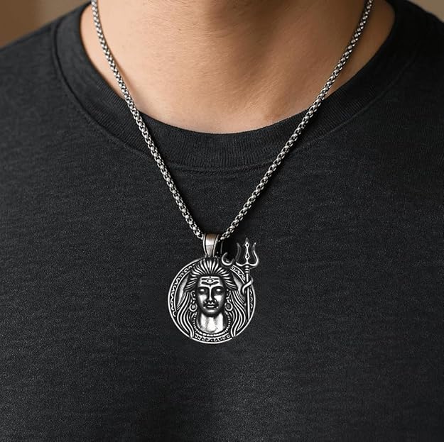 titanium steel pendant men